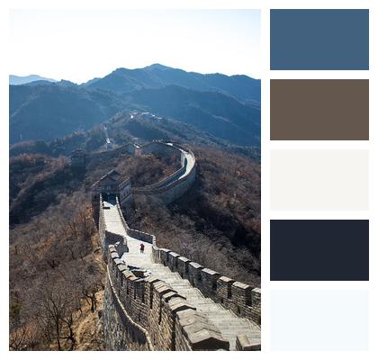 Wall Great Wall China Image